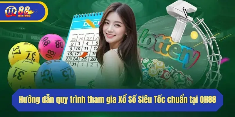 Hướng dẫn quy trình tham gia Xổ Số Siêu Tốc chuẩn tại QH88